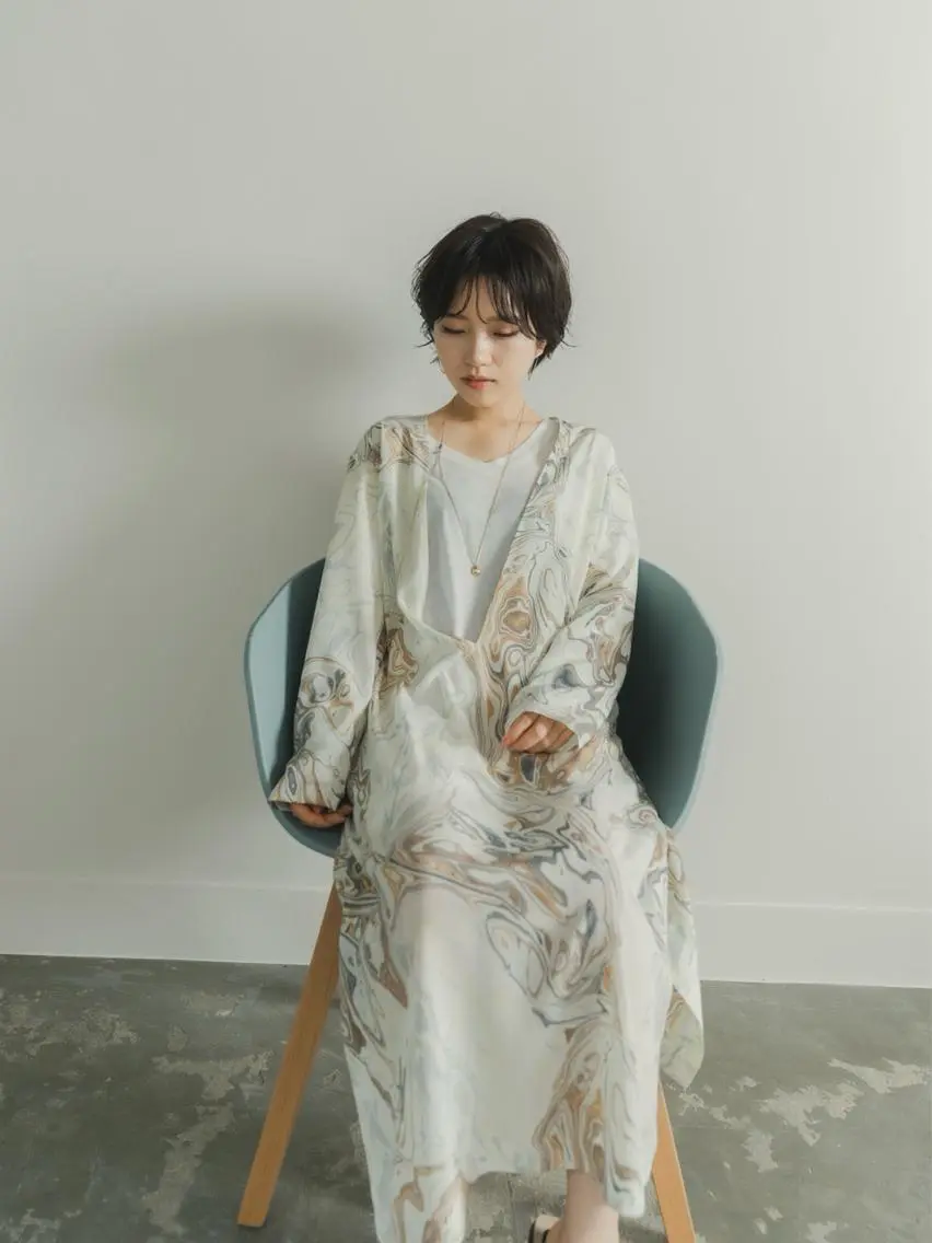 ショート カラー ツジガキ ユウスケのヘアスタイル