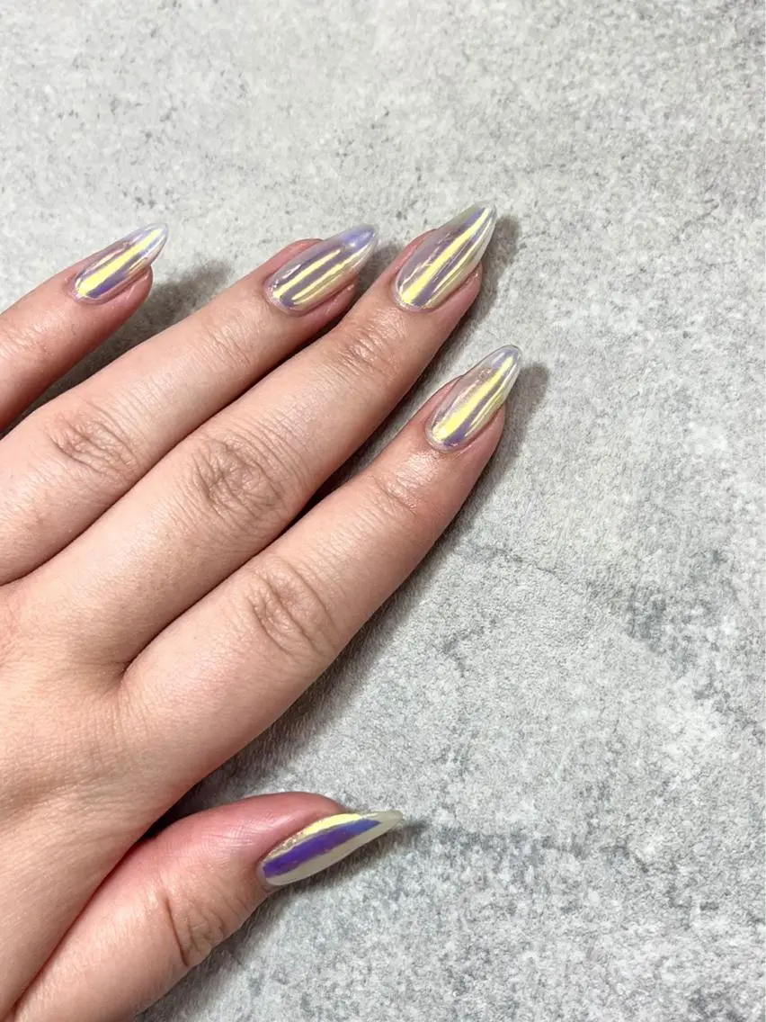 ネイル ミラーネイル ハンドネイル FASTNAIL PLUS 新宿店のネイルデザイン
