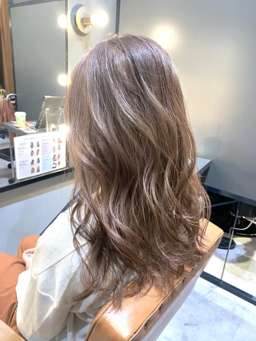 カラー カット ヘアカラー トリートメント 酸性ストレート/ブリ ーチなし/中村 匠のヘアスタイル