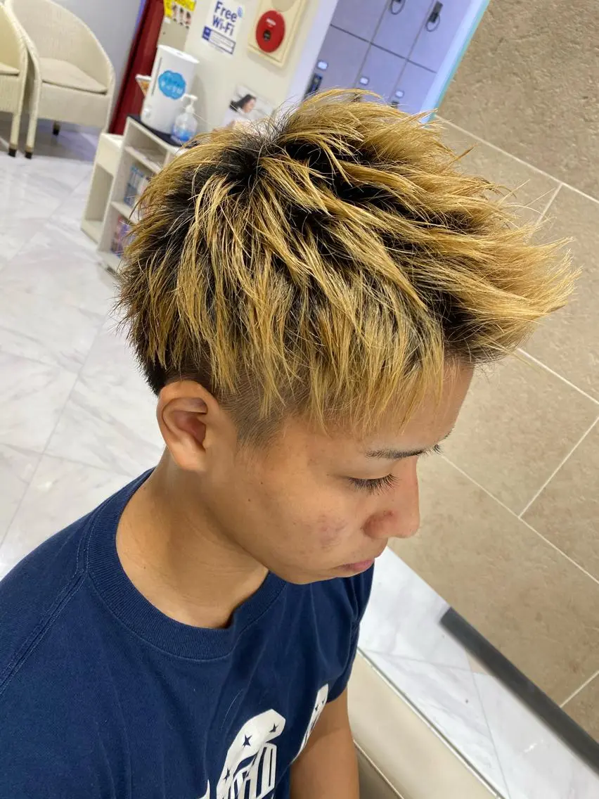ショート 福木 康助のヘアスタイル