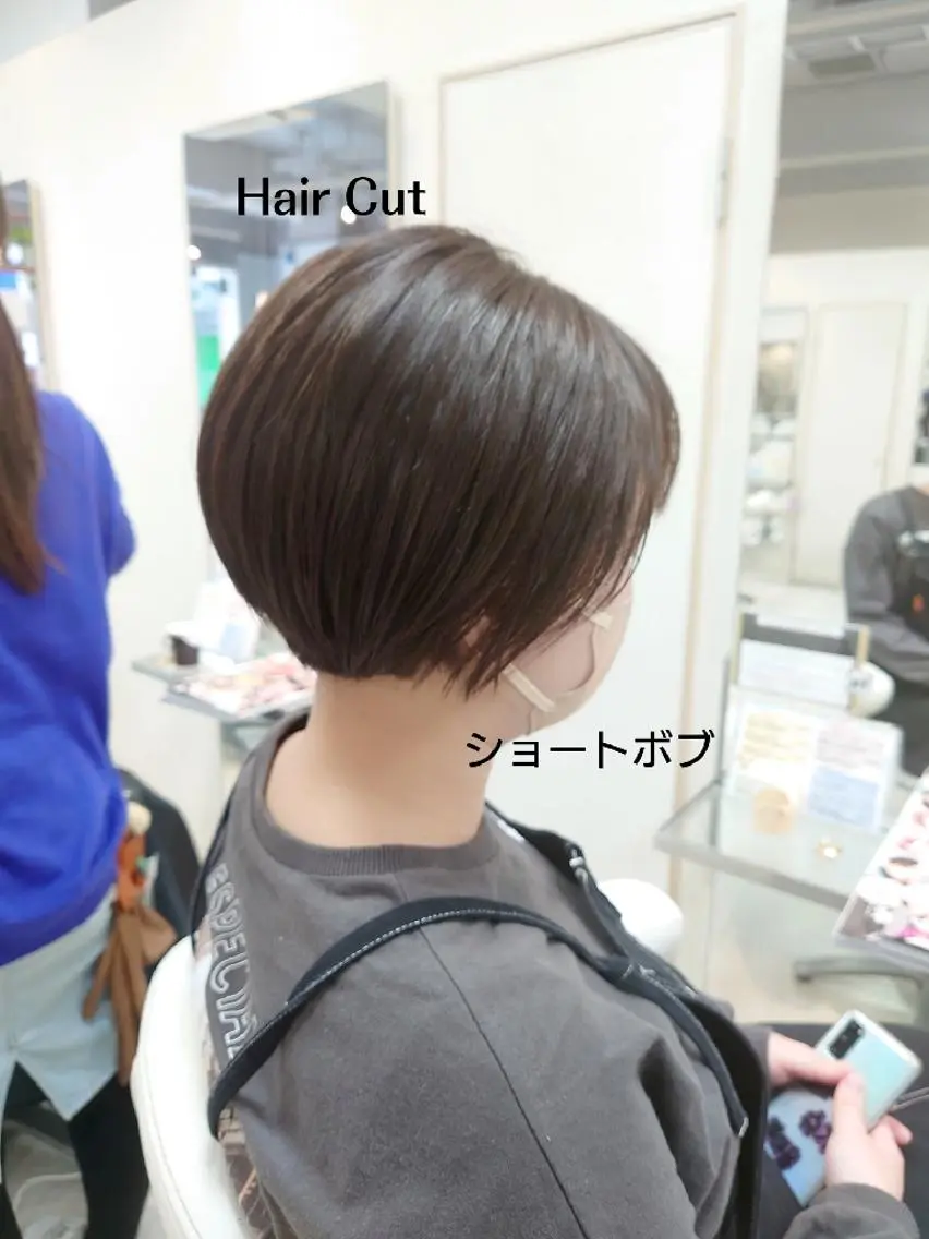 ショート カット nagane sayakaのヘアスタイル