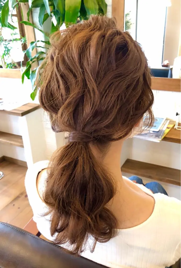 井上 歩美のヘアスタイル