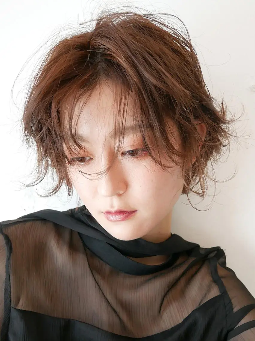 ショート 鈴木 空音のヘアスタイル