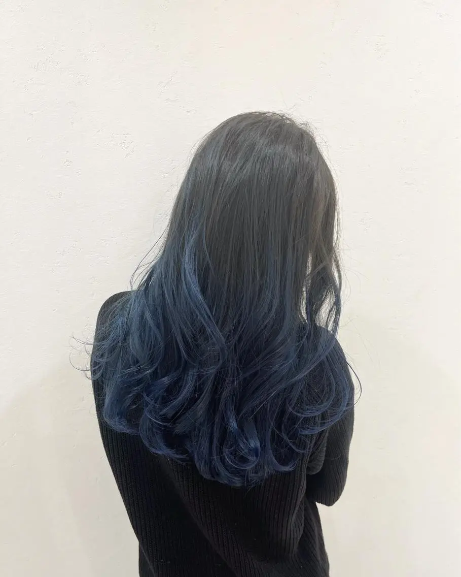 ロング カラー バレイヤージュ レイヤーカット ニュアンスカラー🫧 加納のヘアスタイル
