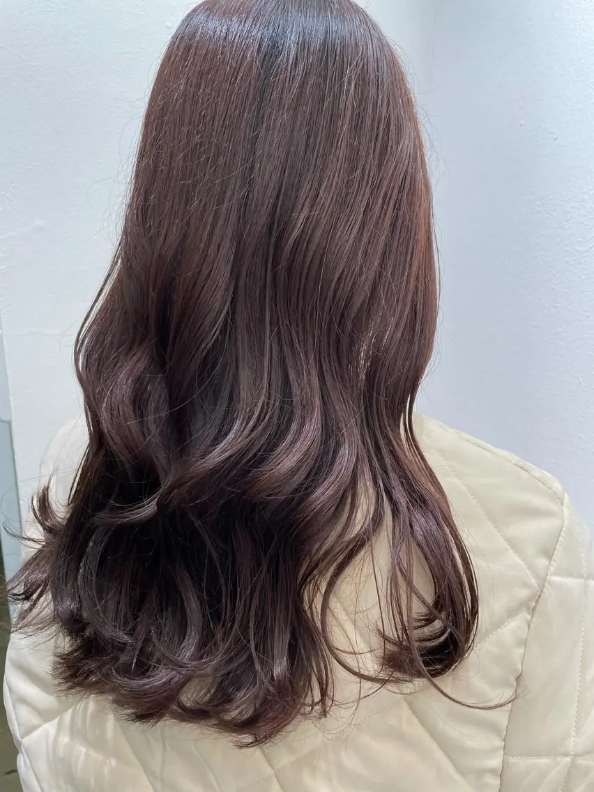 ロング カラー 大人ボブと似合 わせカラー/馬場 翼のヘアスタイル