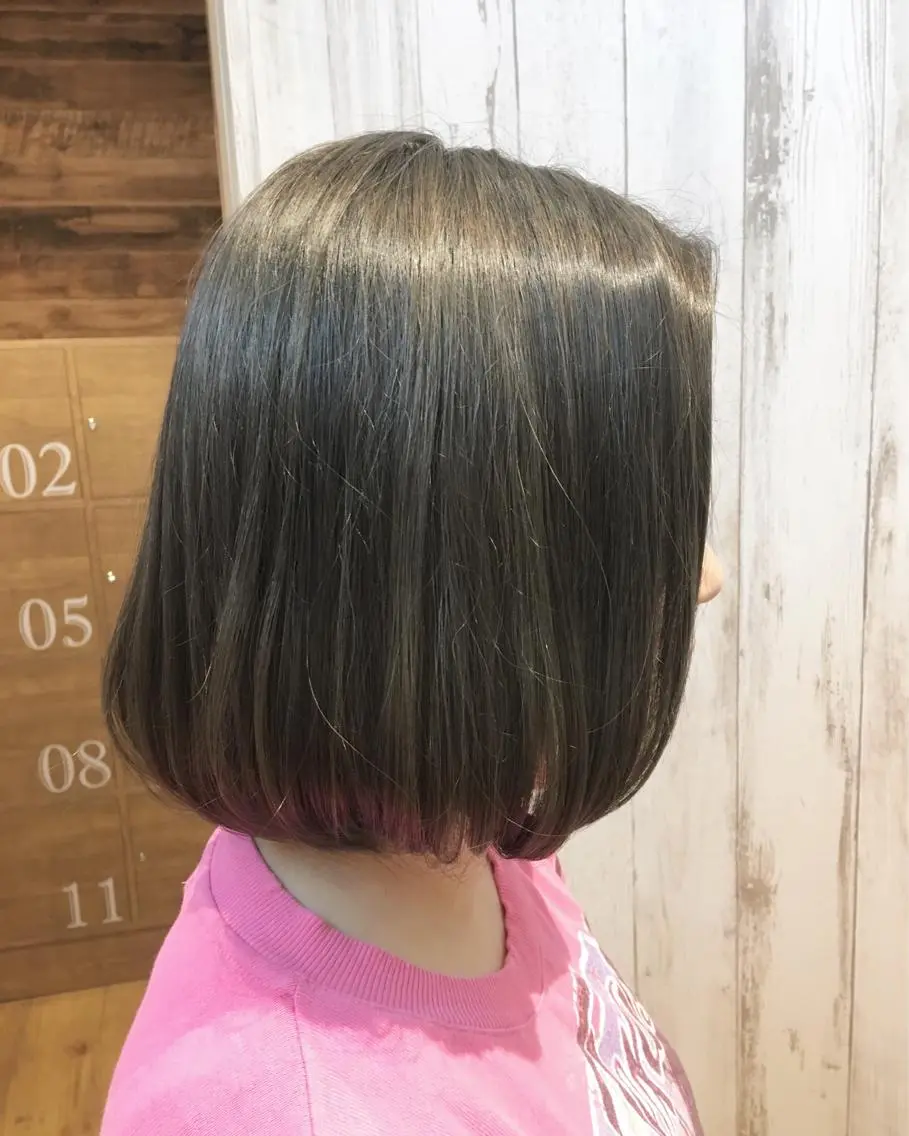 カラー ブリーチ 松田 和樹のヘアスタイル