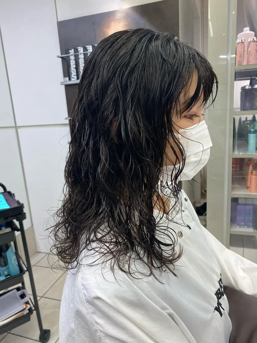 ショート パーマ ショートカット / 星野菜月のヘアスタイル