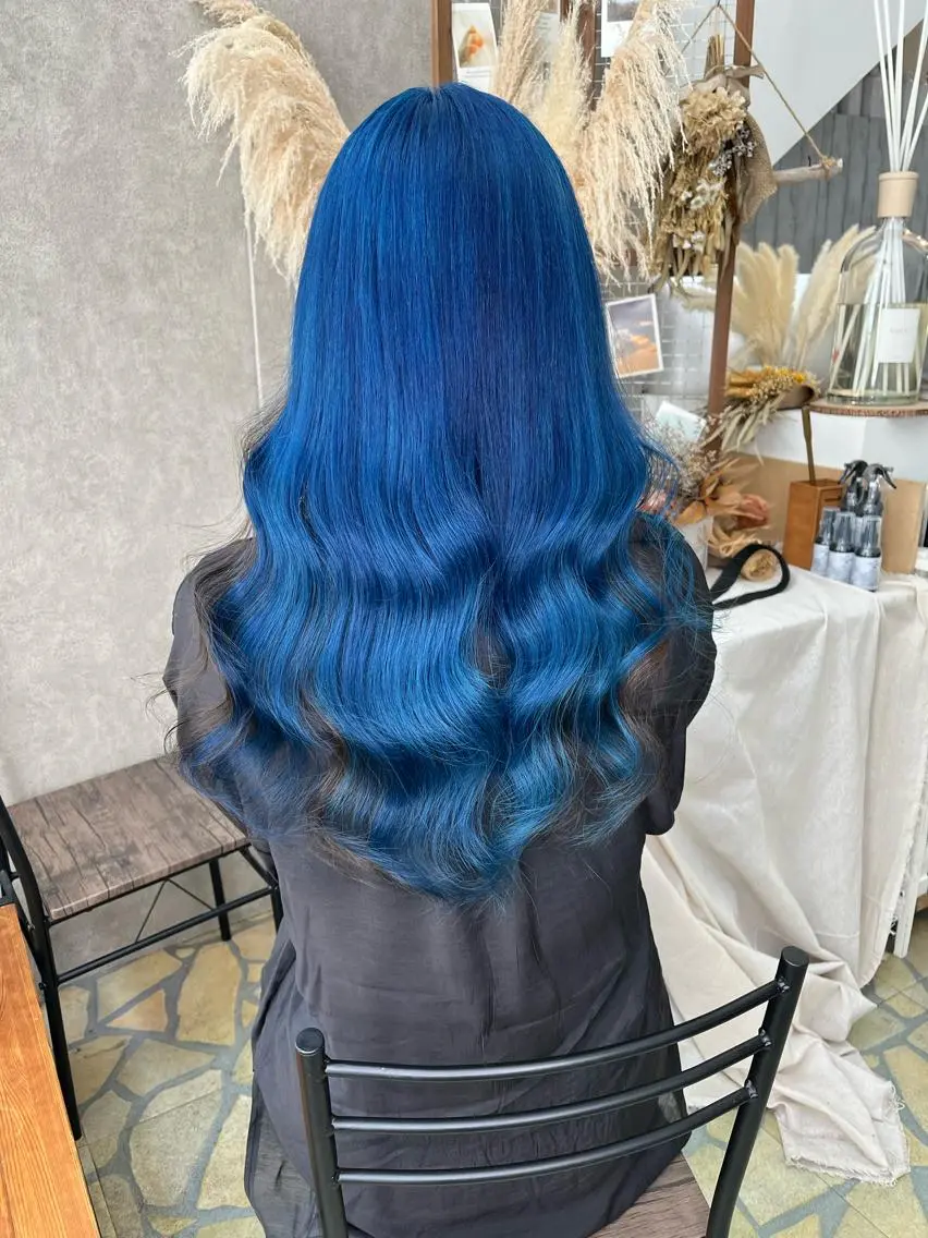 ロング ヘアカラー トリートメント エクステ・髪質改善・ ブリーチ・吉田大介のヘアスタイル