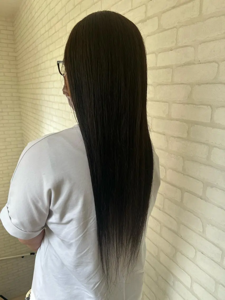 ロング カラー 香西 智也のヘアスタイル