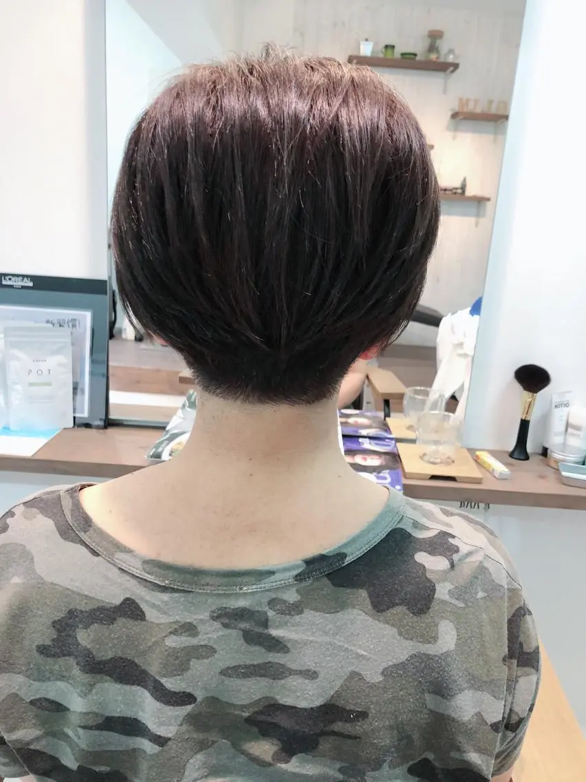 ショート カラー ショートヘア 村田 幸穂のヘアスタイル