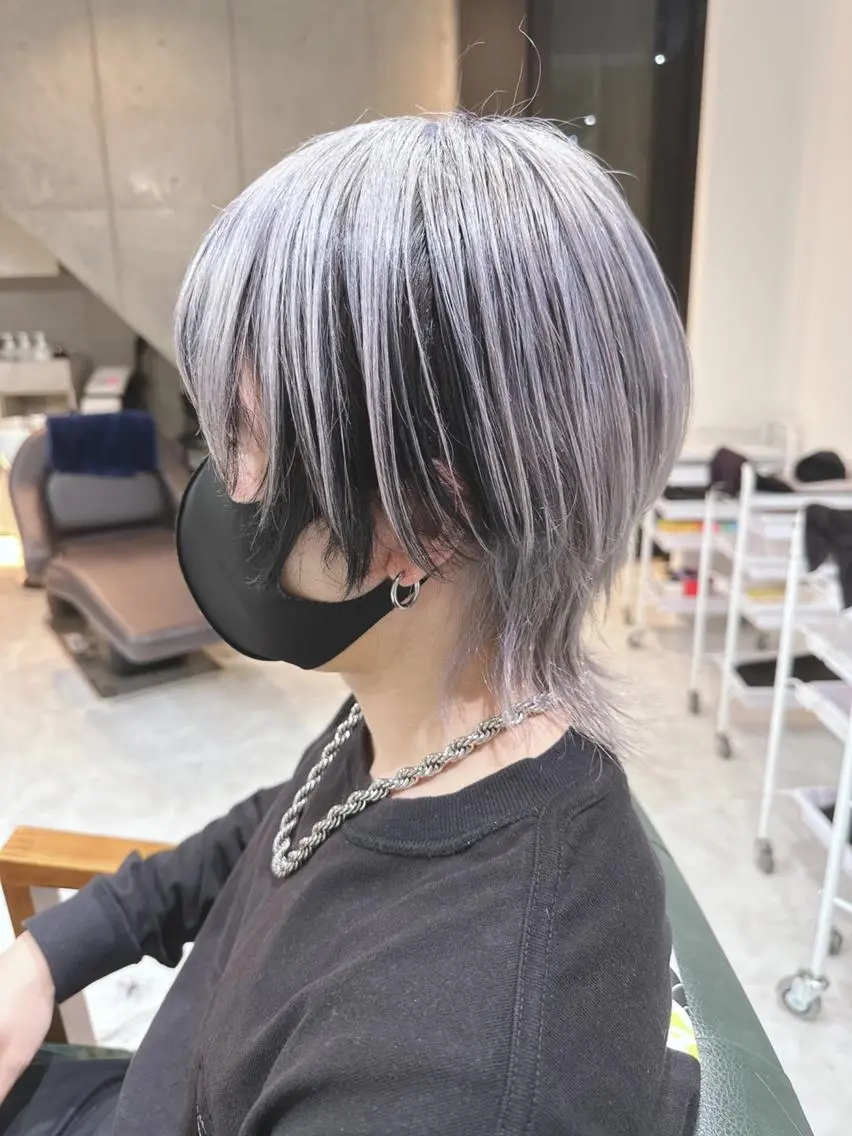 メンズ カラー 🐺原宿/ハイトーン /ブリーチカラー🐺のヘアスタイル