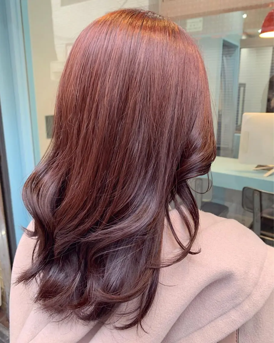 セミロング 🥀Horiuchi Natsumi🥀のヘアスタイル