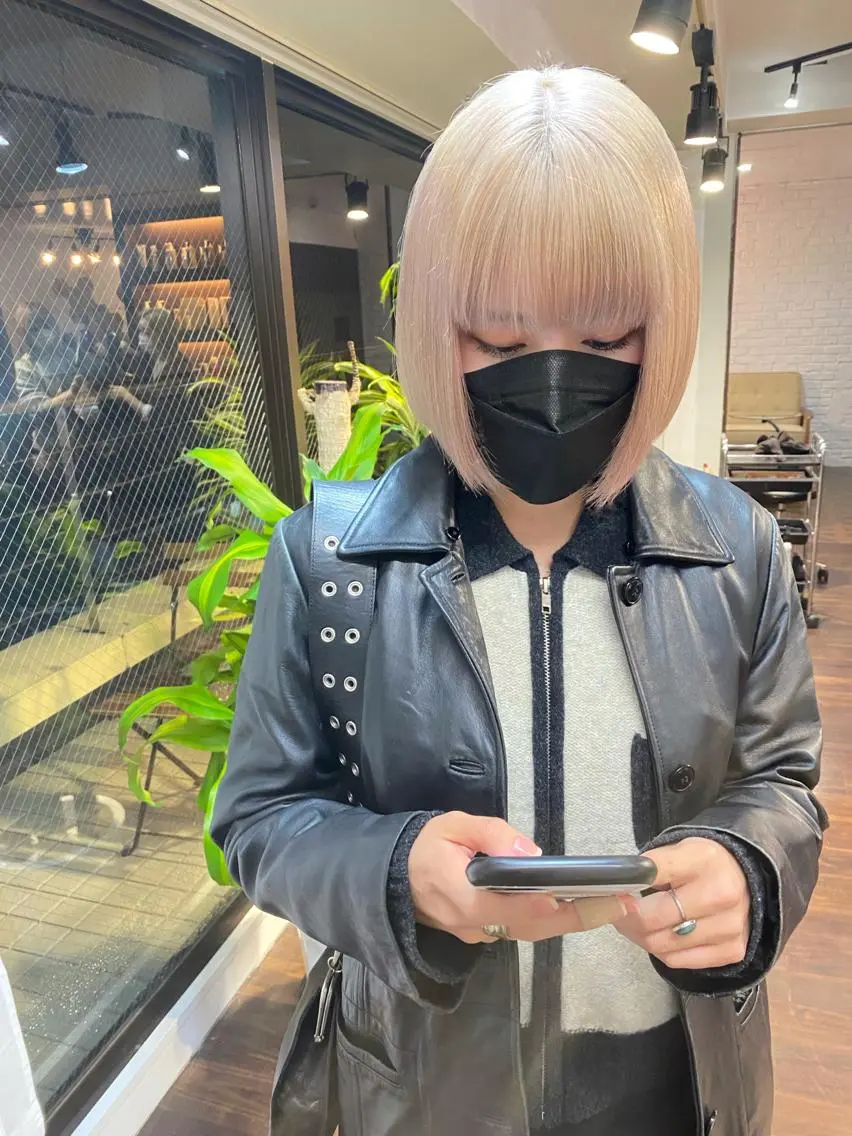 ショート カラー ブリーチ ダブルカラー ハイトーンカラー イルミナカラー インナーカラー 🧡色落ちまで2度 楽しめる🧡ヨシキのヘアスタイル