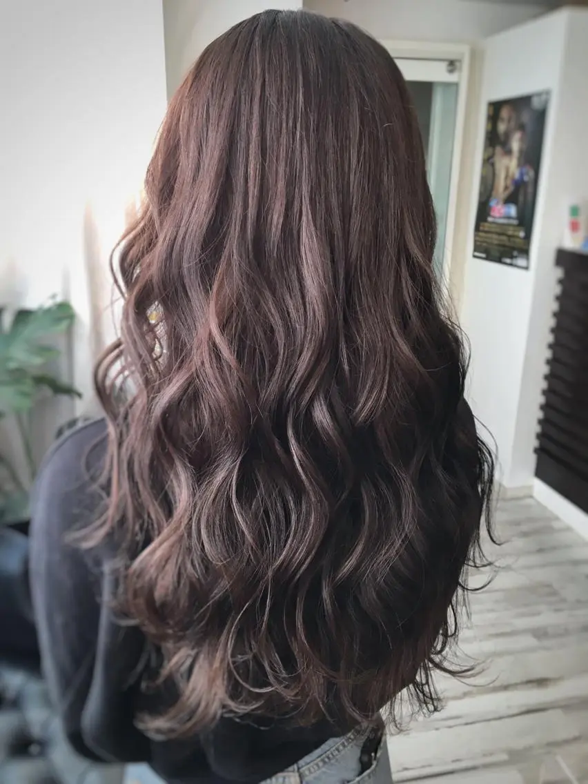 ロング カラー 超音波エクステ🎀 shokoのヘアスタイル