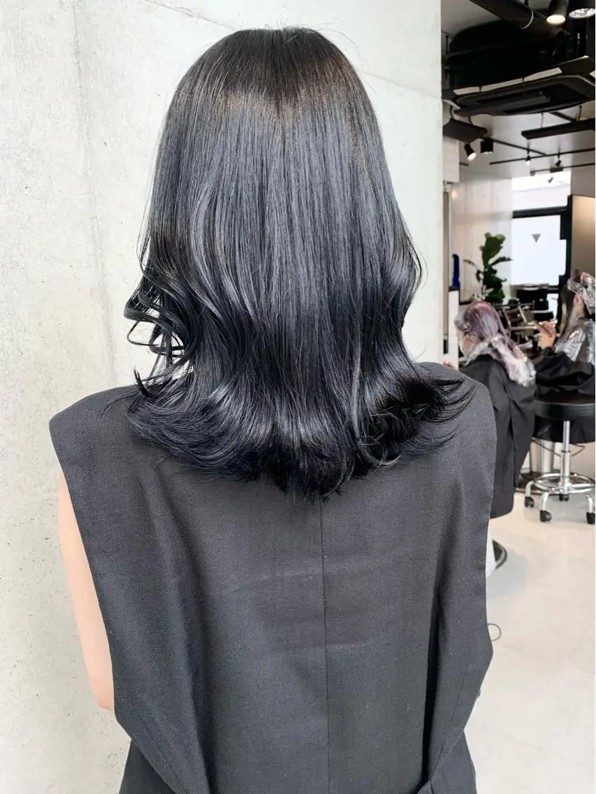 ロング カラー カット ヘアカラー トリートメント 透明感カラー✂︎ /縮毛矯正/YUKAのヘアスタイル