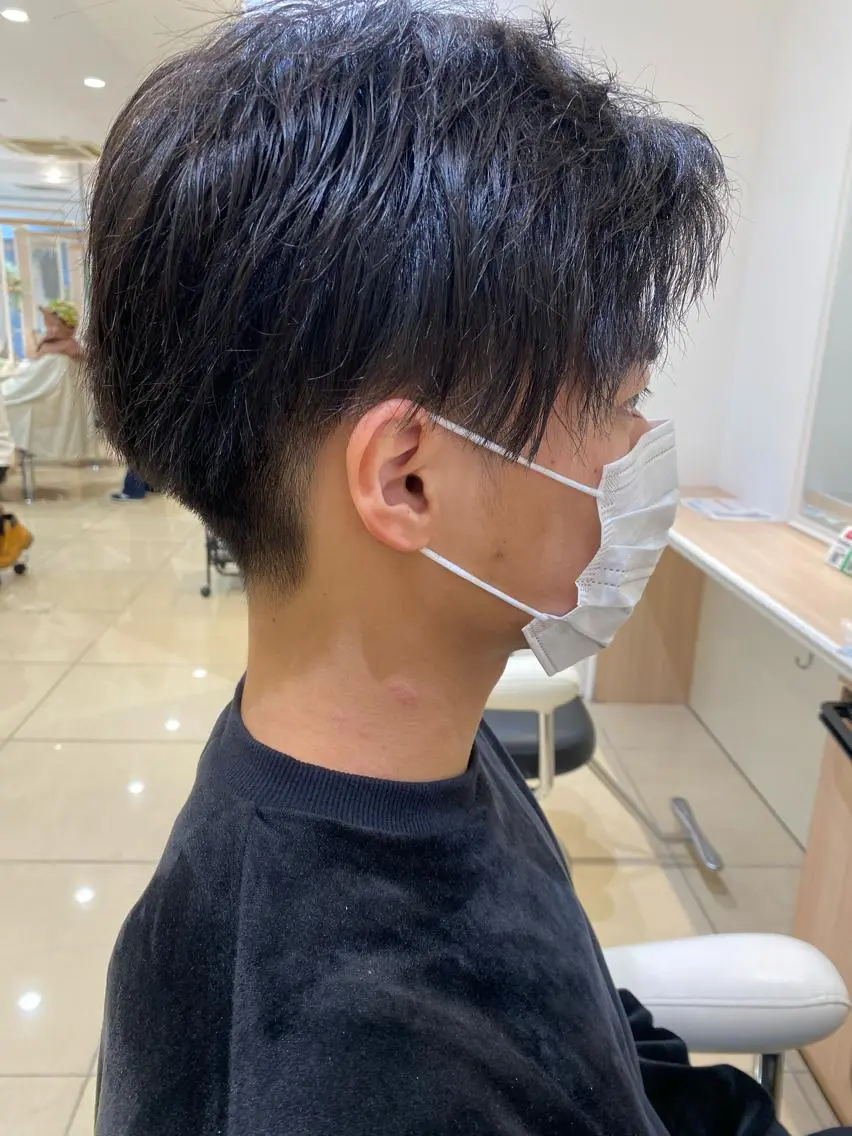 ショート メンズ 🩵波巻き/ツイスパ HARU💎のヘアスタイル