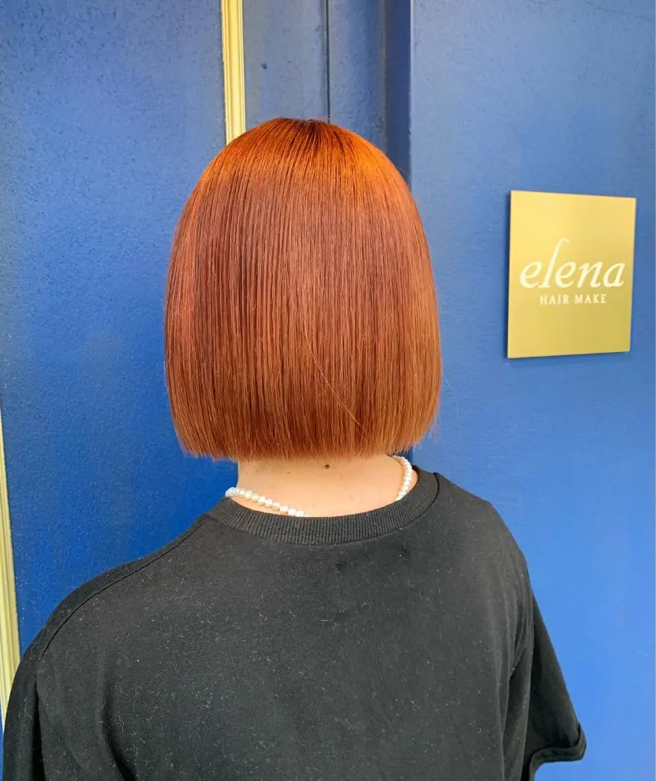 ショート カラー ヘアアレンジ カット ヘアカラー ヘアセット 💛髪質改善/透明感 カラー🧡reikaのヘアスタイル