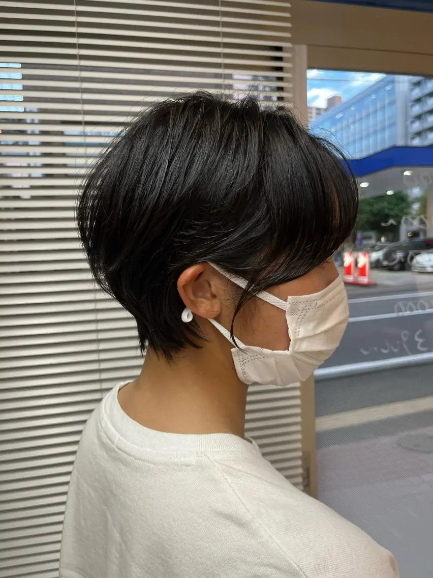 ショート ショートヘア ショート特化✂︎門脇 ~広がらない髪へ~のヘアスタイル