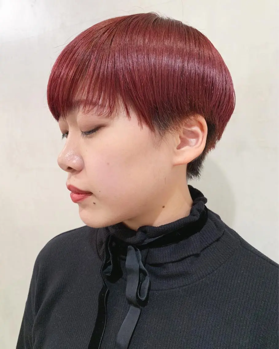 ショート カラー マニッシュショート ショートヘア カット ヘアカラー トリートメント 優作 〜圧倒的信頼〜のヘアスタイル