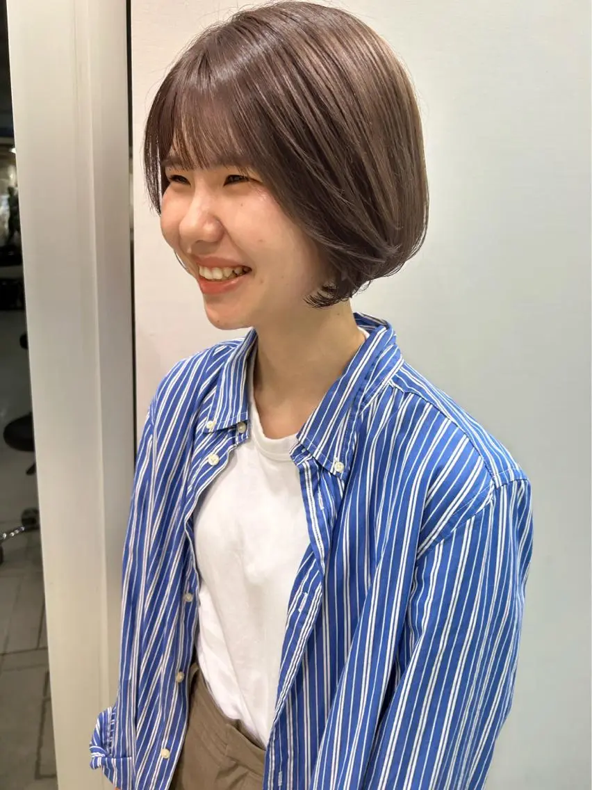 ショート ボブ yoda karenのヘアスタイル