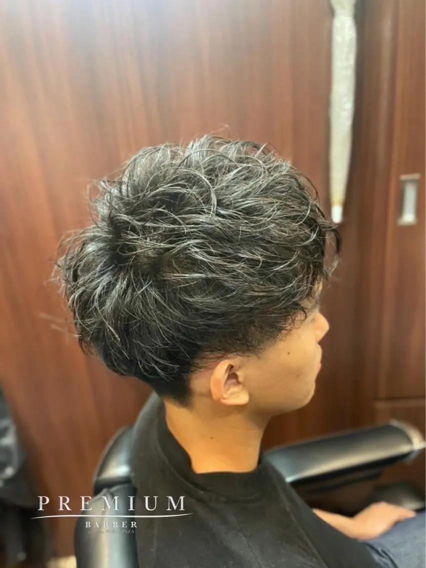 ショート パーマ 【パーマ指名No1】 浅野空人のヘアスタイル