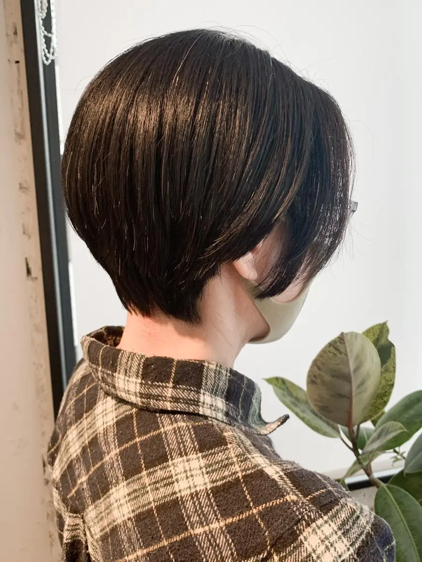 ショート カラー ヘアアレンジ ハンサムショート ショートヘア yuka .のヘアスタイル