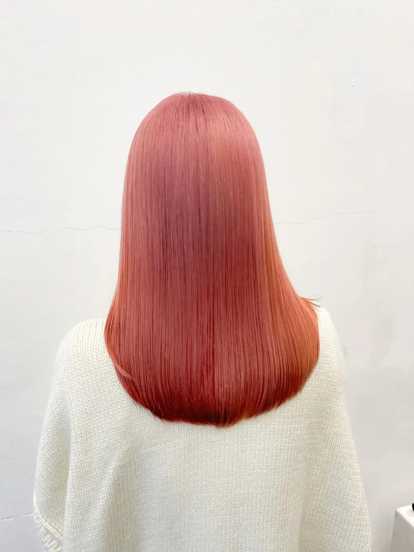 セミロング カラー ベージュカラー 特別モデル価格 タカシマイッセイのヘアスタイル