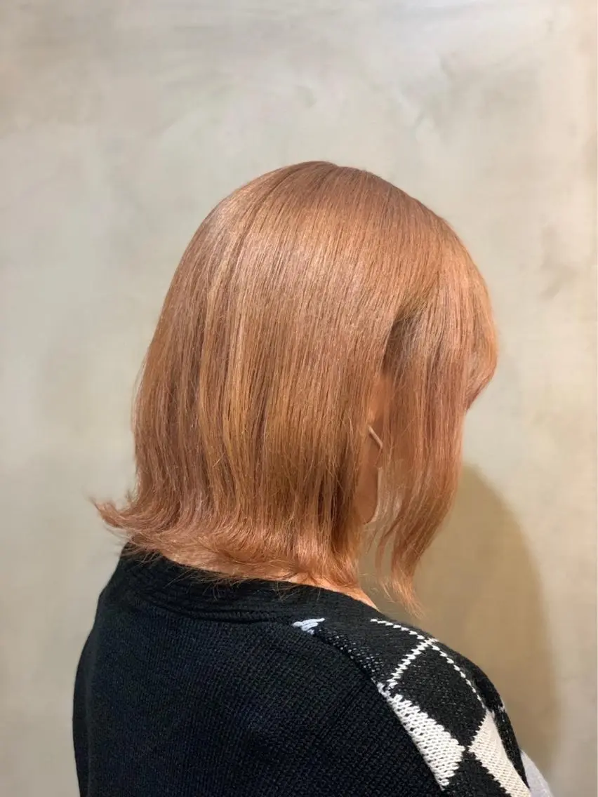 カラー バレイヤージュ ブリーチ ケアブリーチ デザインカラー ダブルカラー プルエクステ リエコー　Ryoyaのヘアスタイル