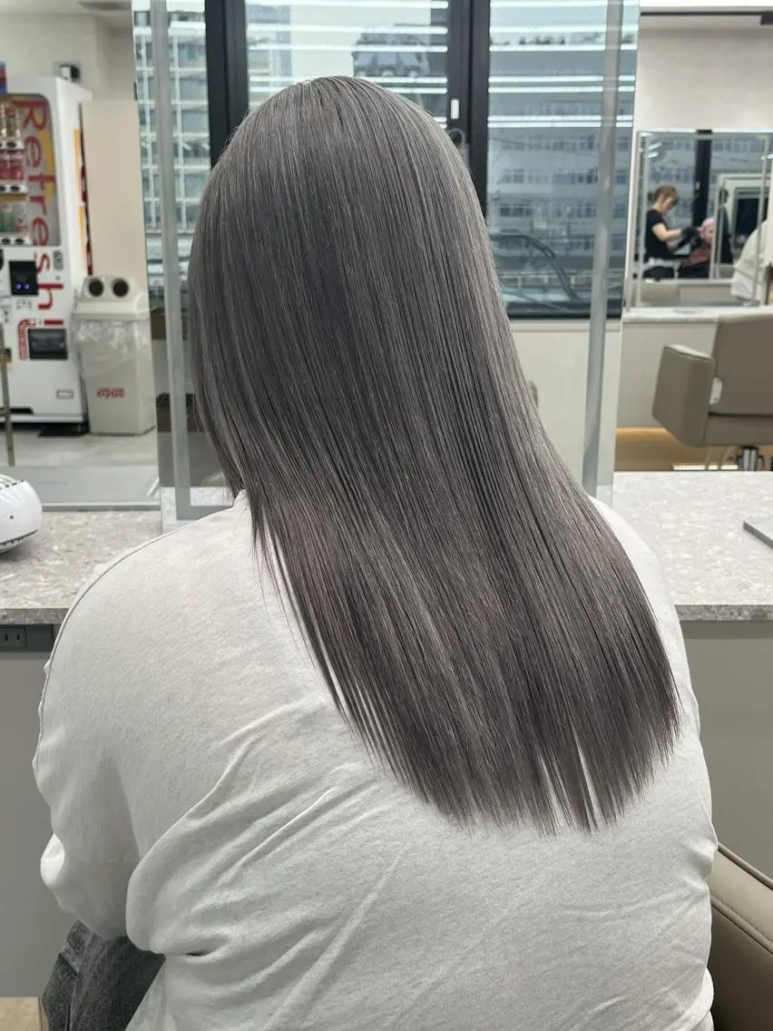 ロング カラー ロング 🎀ブリーチ ハイト ーン ♡Kanon♡のヘアスタイル