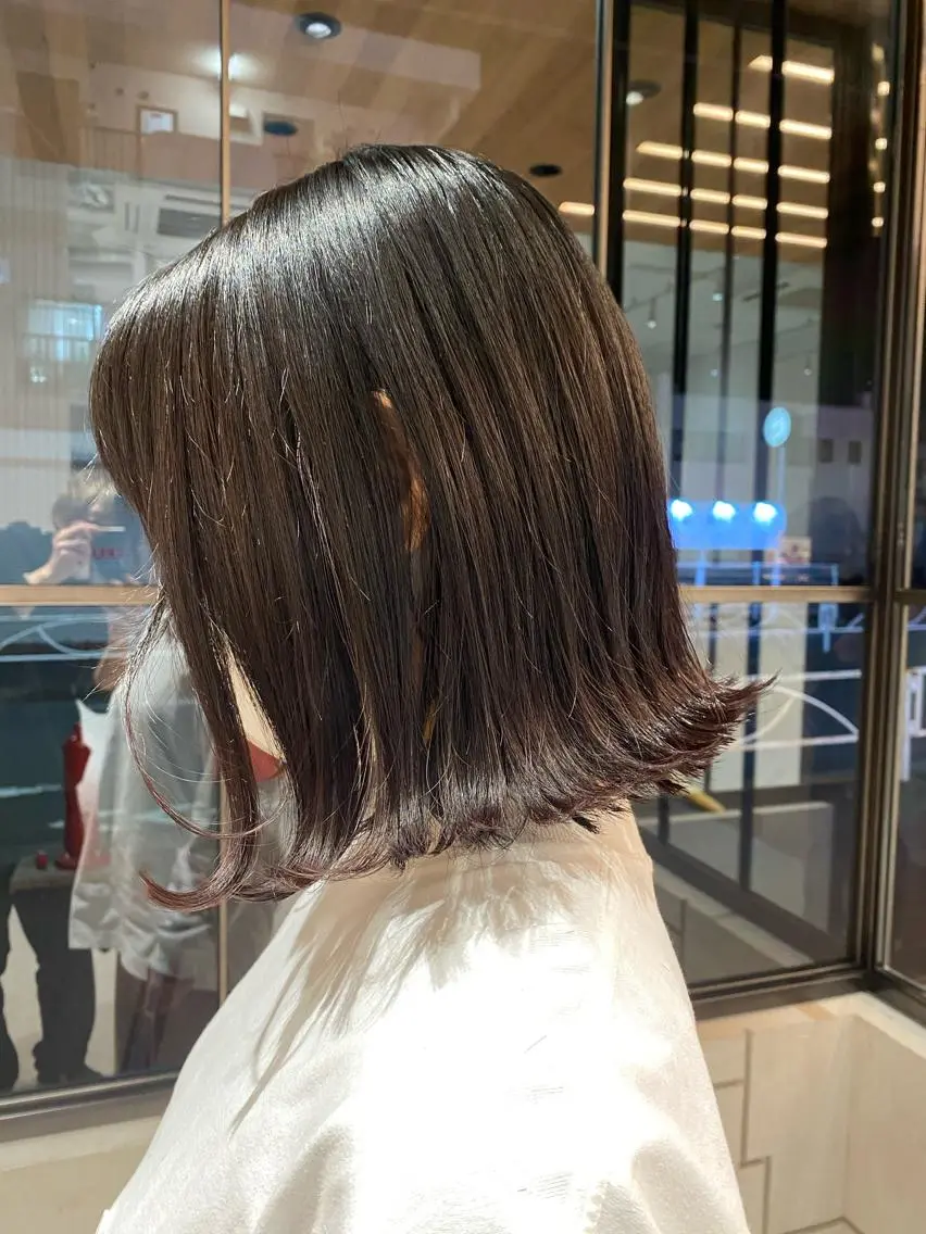 ミディアム カラー カット ヘアカラー トリートメント 谷合 貴志のヘアスタイル