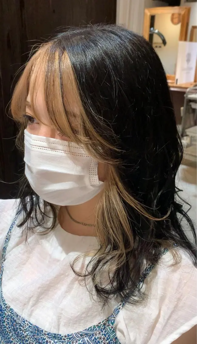 カラー ハイライトカラー 【池袋店 店長】伊藤 昂樹/曲がる縮毛矯正のヘアスタイル