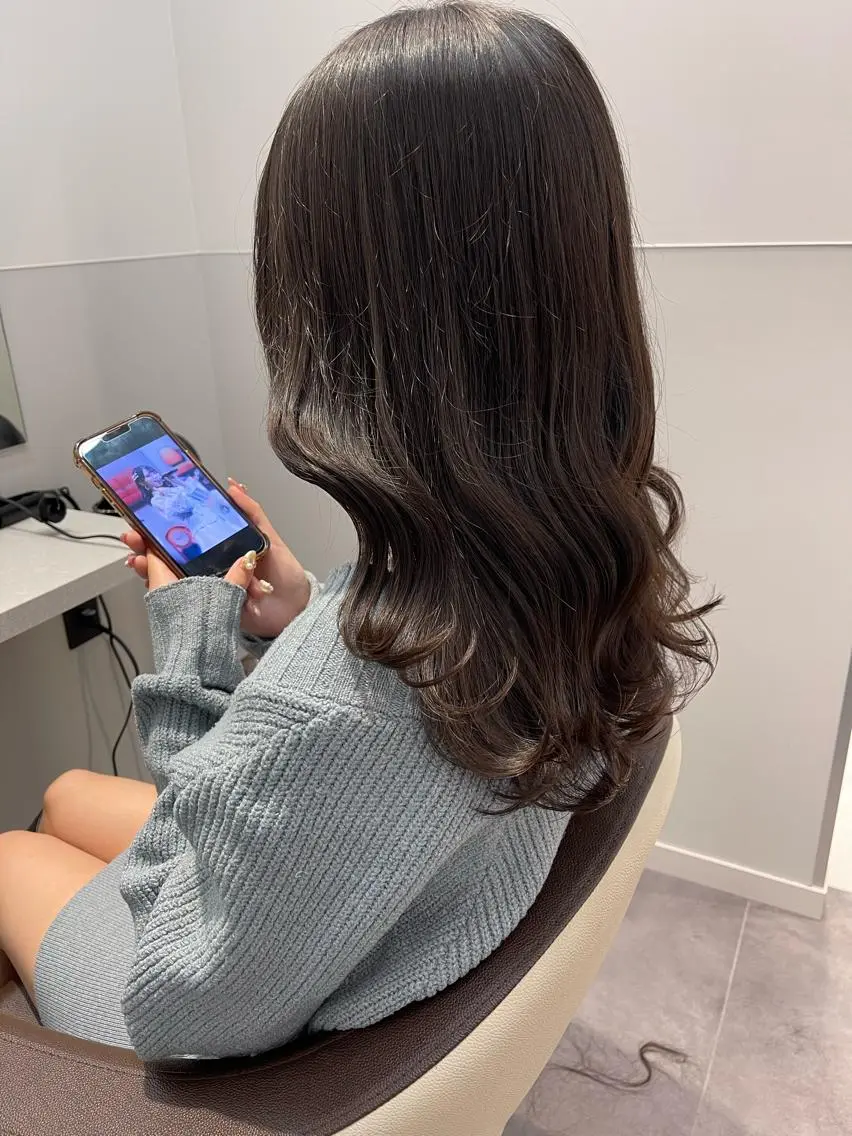 ミディアム カラー ヘアアレンジ カット ヘアカラー 【ドルオタ美容師】 しょーごのヘアスタイル