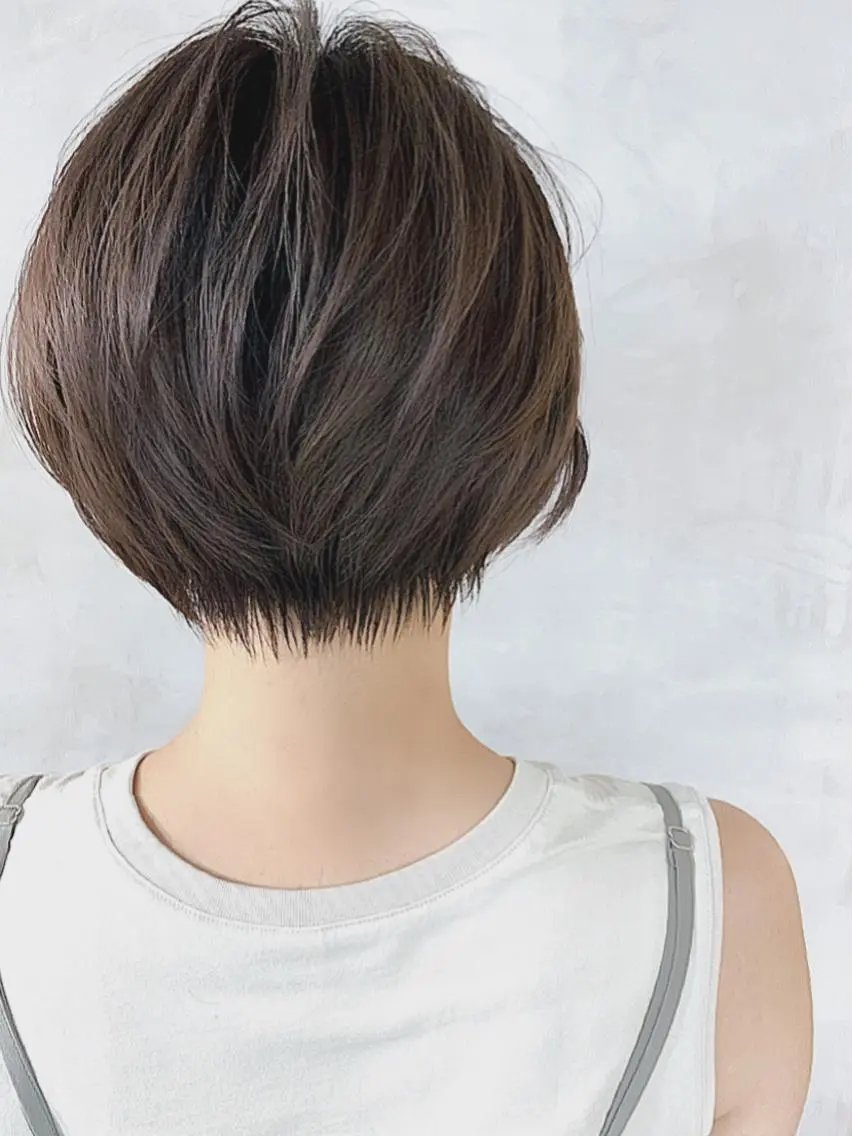 ショート ショートボブ ボブ ショートヘア 中野 篤史のヘアスタイル