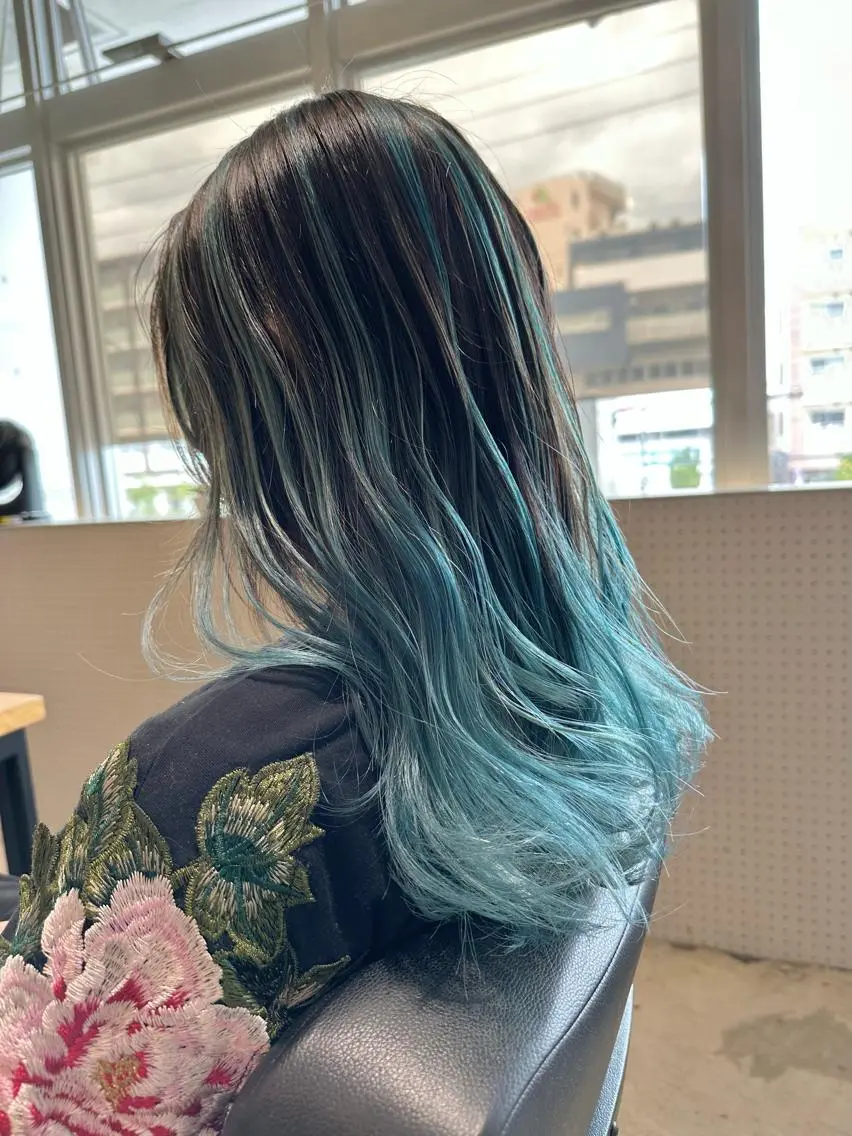 カラー ✂︎ 艶カラー /透明感カラーのヘアスタイル