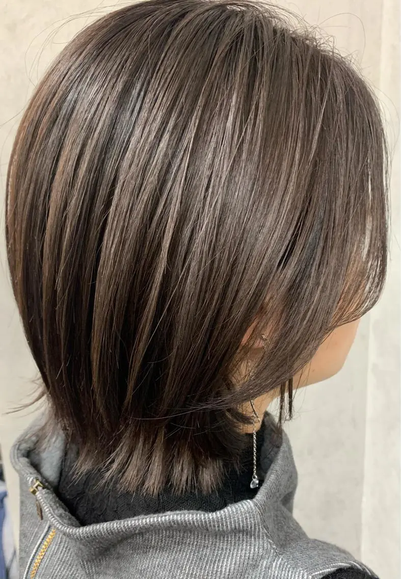 ショート カラー 髪質改善 makiuchiのヘアスタイル