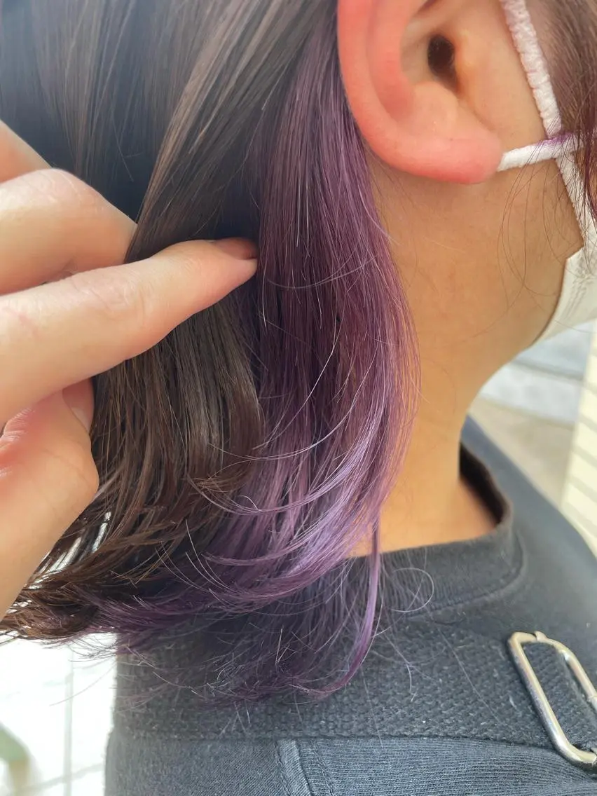 ミディアム カラー 辻堂メンズ特化 YU-YAのヘアスタイル