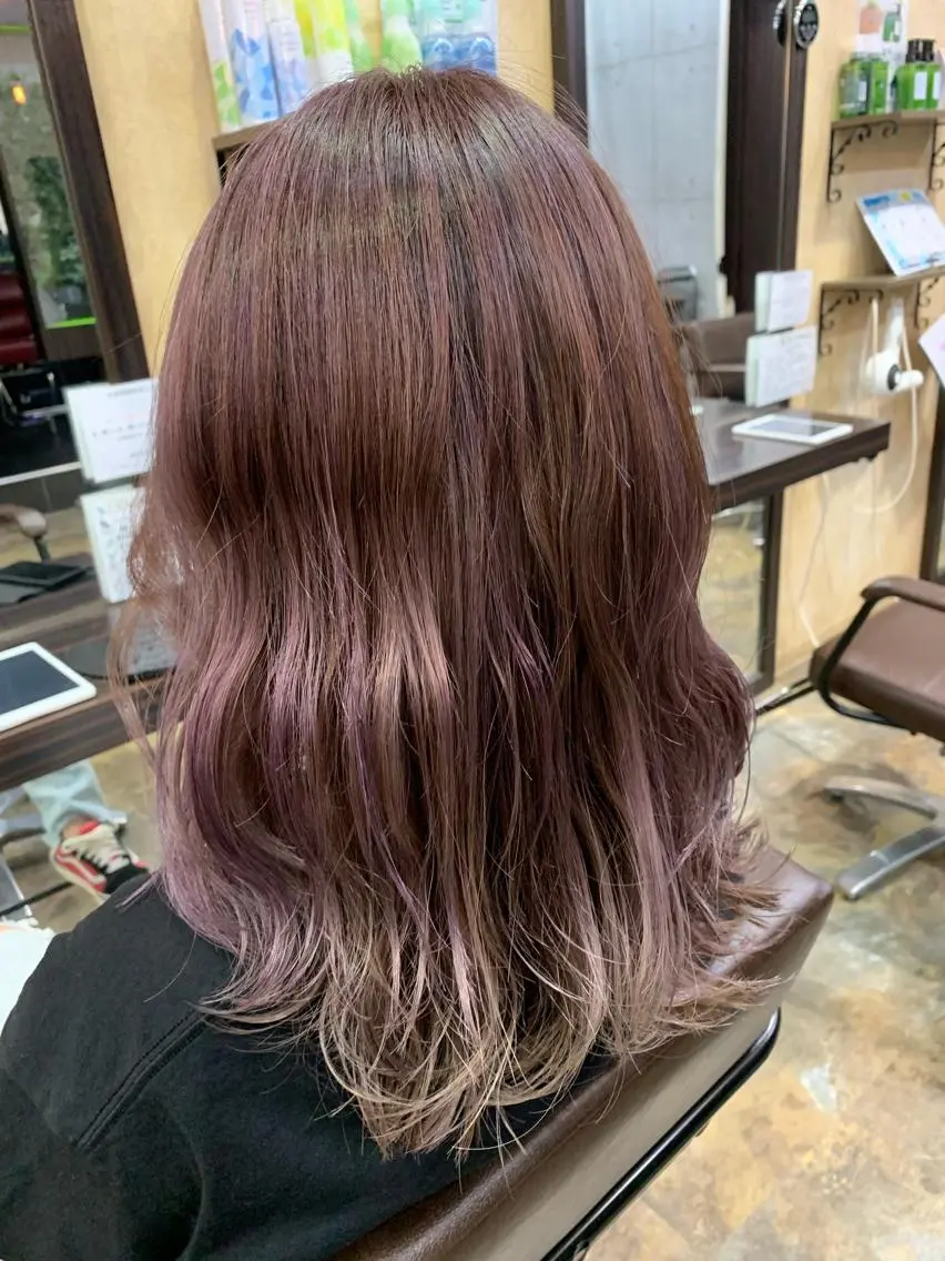 ミディアム maimi .のヘアスタイル