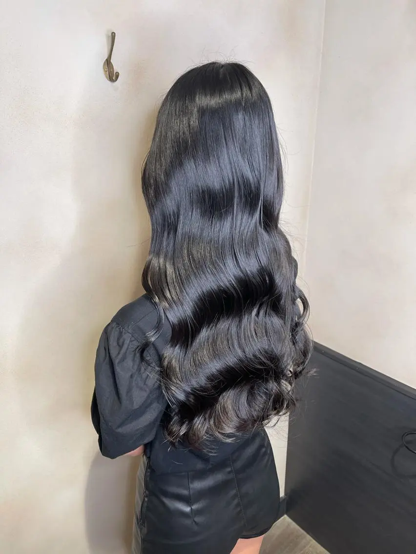 ロング カラー 泉 堅也のヘアスタイル