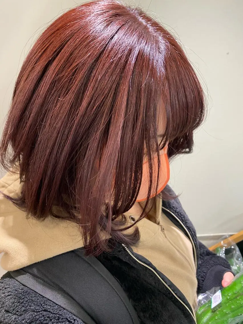 ミディアム カラー ピンクカラー 🌻秋山 夏樹🌻のヘアスタイル