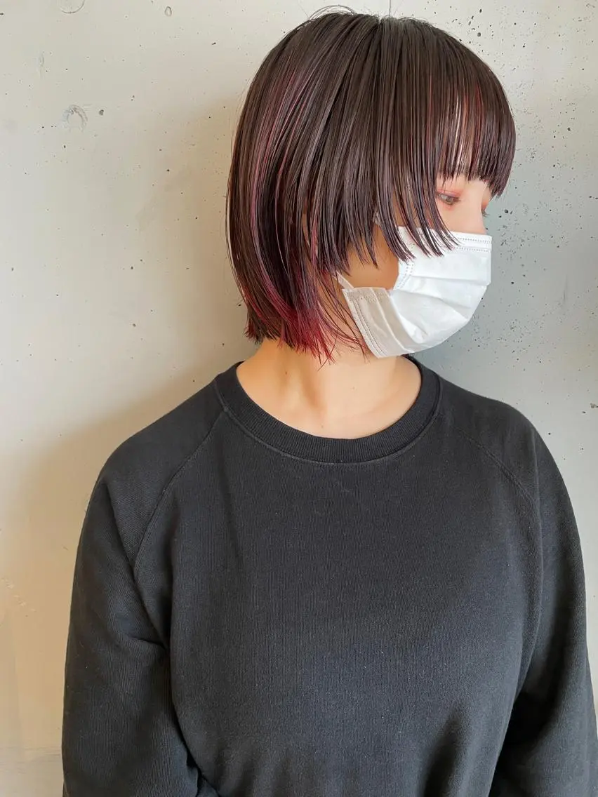 ミディアム 東 みのりのヘアスタイル