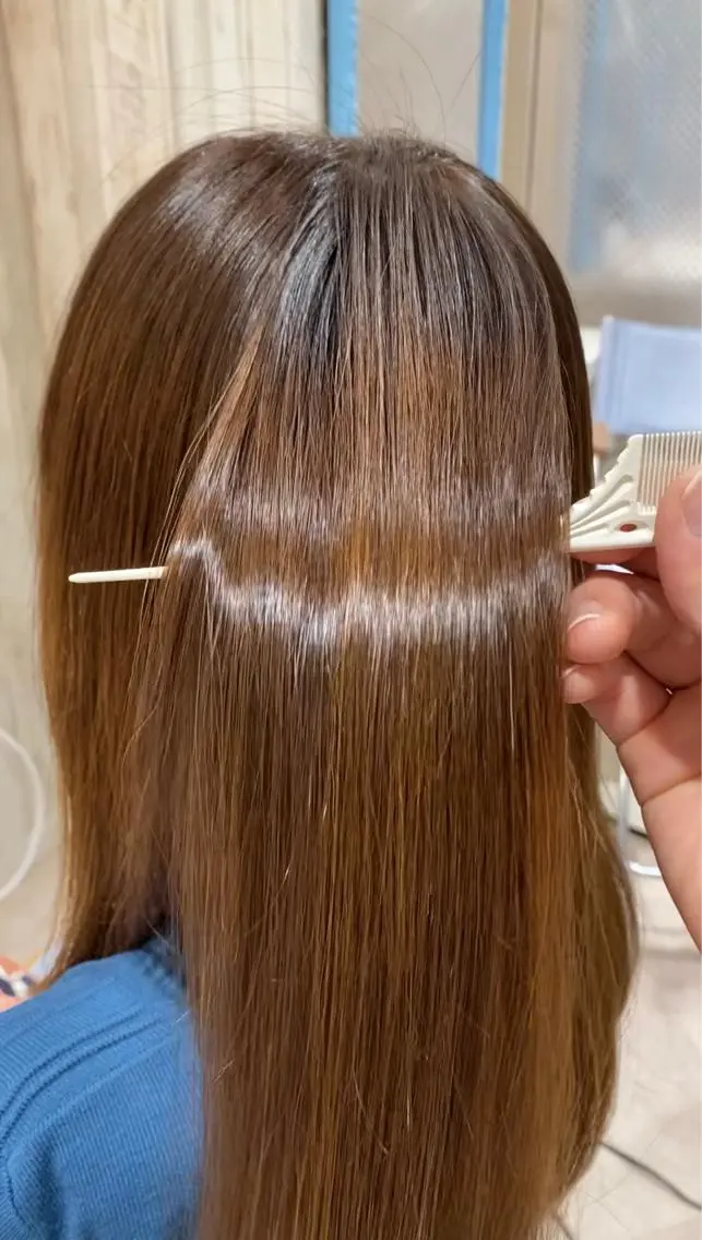 ロング 髪質改善 縮毛矯正 HACHI stylistのヘアスタイル