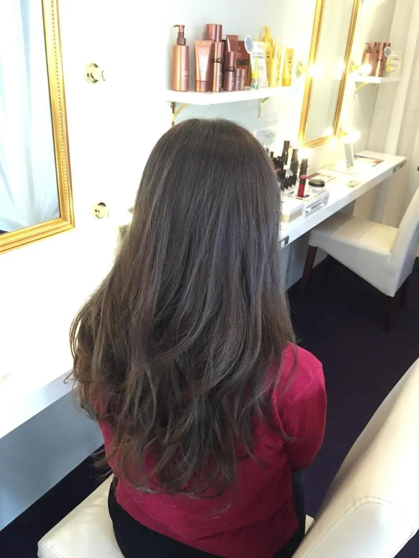 カラー アッシュ アッシュグレー アッシュグレージュ ブリーチ グレージュ メンズ特化美容師 カラー専門ぺーターのヘアスタイル