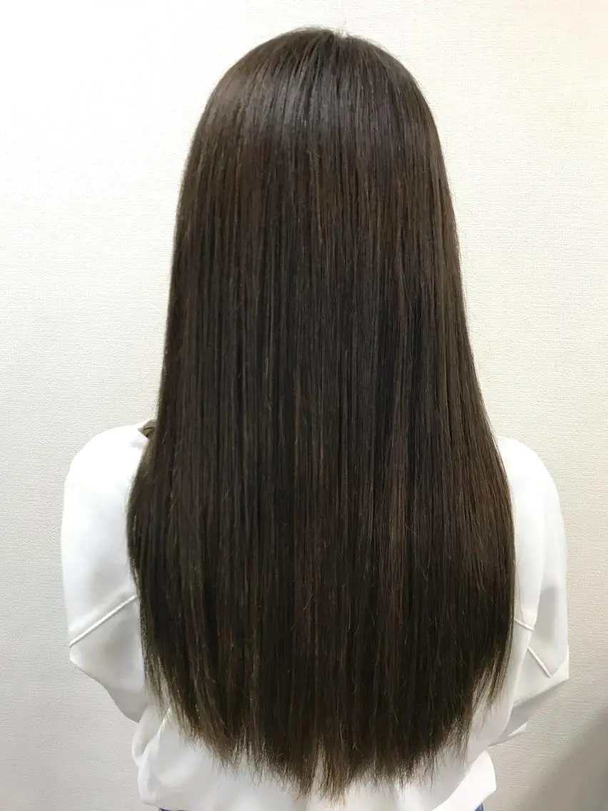 ロング カラー トリートメント 吉森 満俊のヘアスタイル