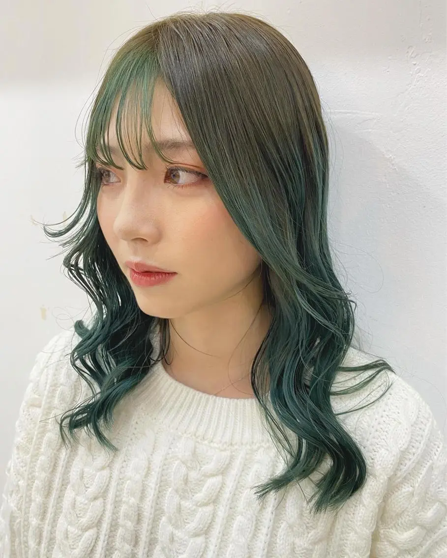 セミロング ヘアカラー トリートメント ヘアセット "必ず可愛く” TAKUTOのヘアスタイル