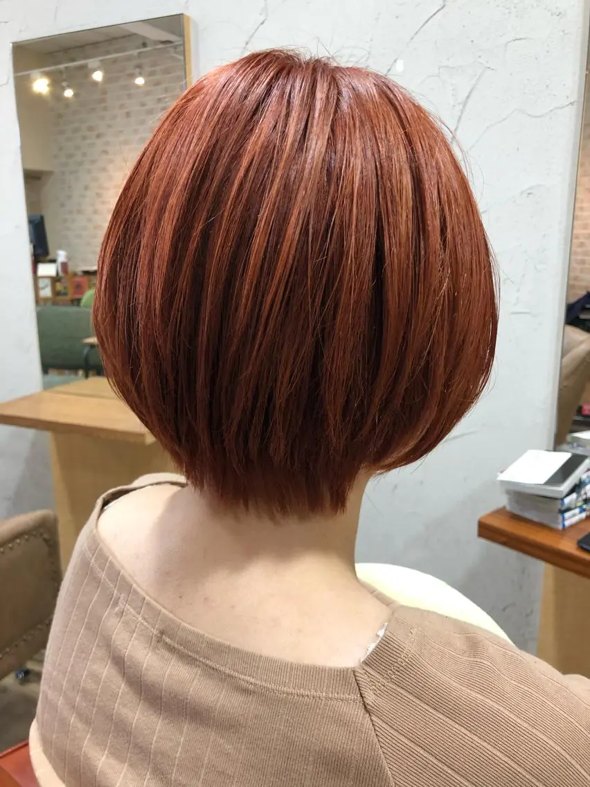 ショート カット ヘアカラー 國次 夕貴のヘアスタイル