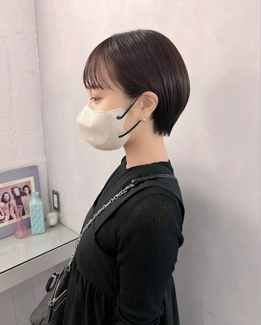 ショート カット ヘアカラー トリートメント カット特化 /BLUET/新宿のヘアスタイル