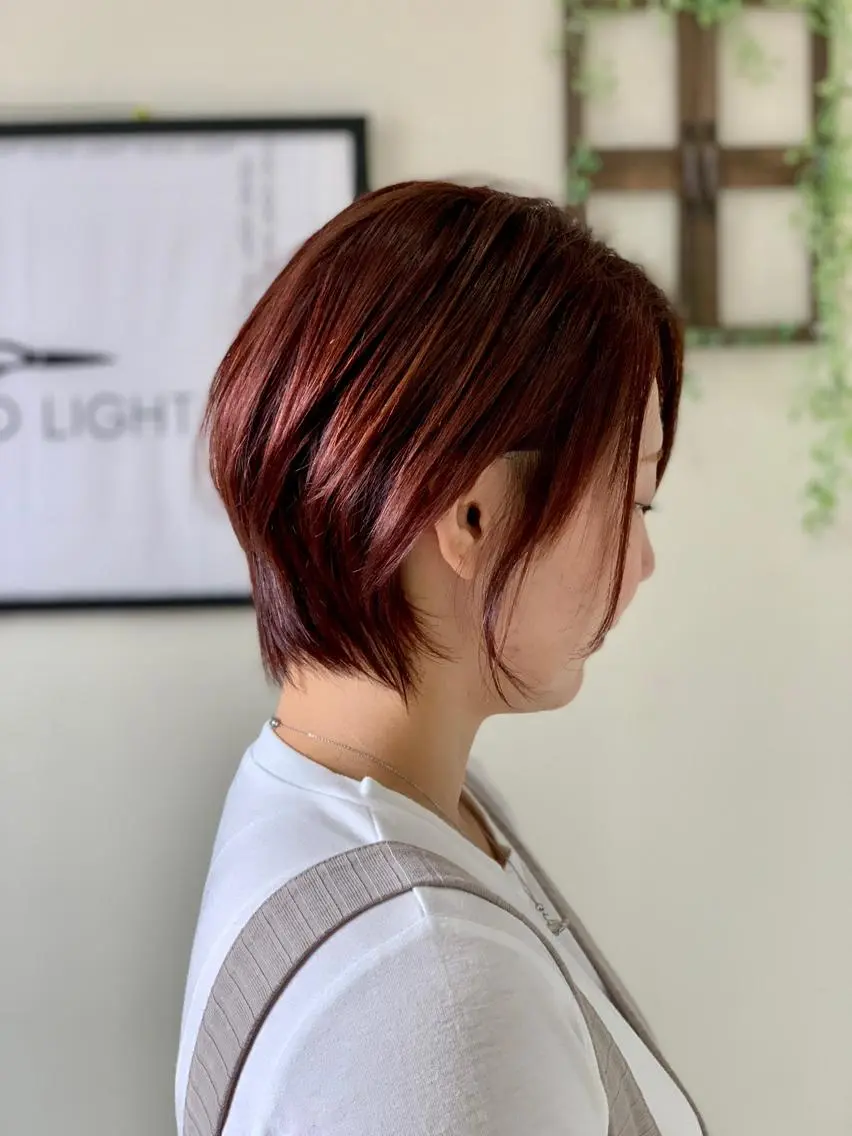 ショート ショートボブ ボブ ショートヘア 小顔カット 廣瀬 智志のヘアスタイル