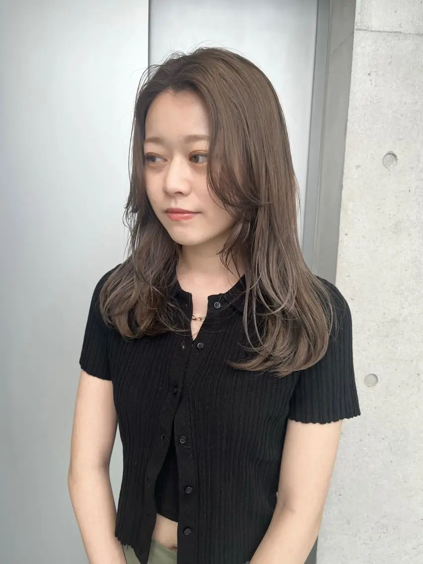 ロング カラー パーマ ヘアアレンジ トリートメント ヘッドスパ ヘアセット 透明感カラー✂︎ /縮毛矯正/YUKAのヘアスタイル