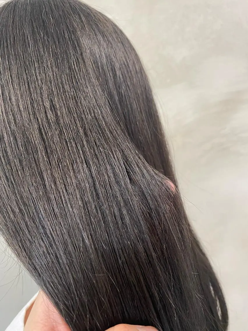 ロング カラー ブリーチ ヘアカラー トリートメント 🫧透明感カラー🫧 OIKAWAのヘアスタイル