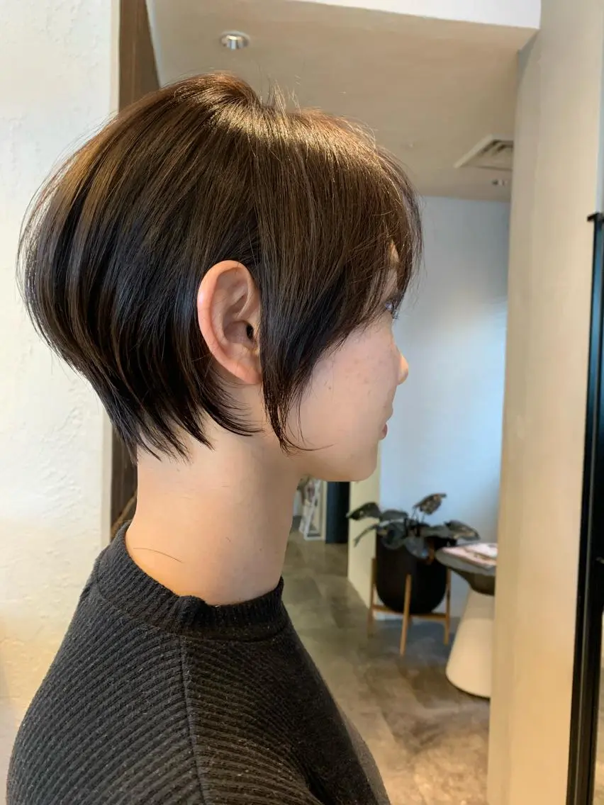 ショート カラー カット ヘアカラー トリートメント 🉐レイヤー/塩見 弘樹🉐渋谷のヘアスタイル